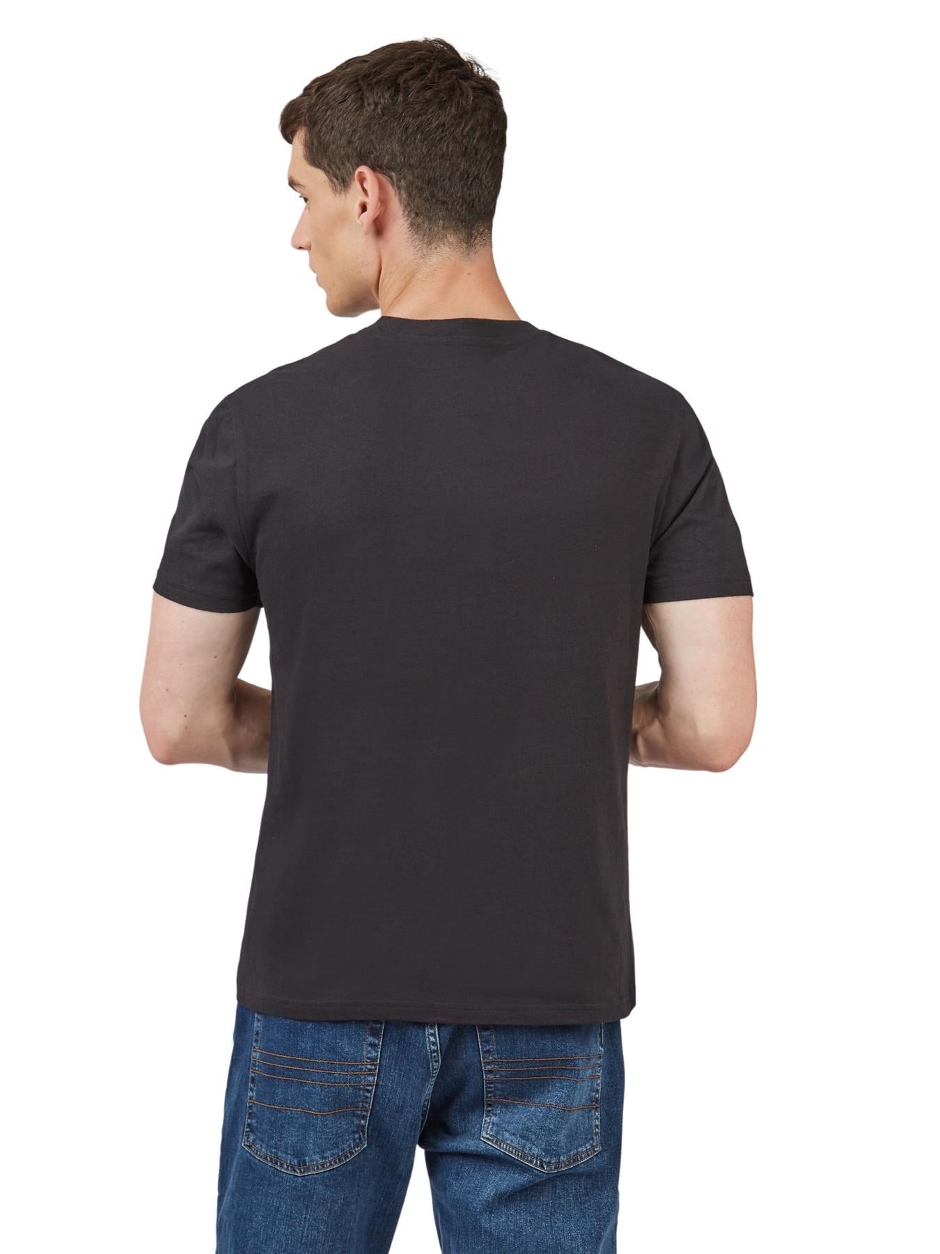 Ben Sherman Men's Plus Size Custom Scooter T-Shirt Black 2XL to 5XL