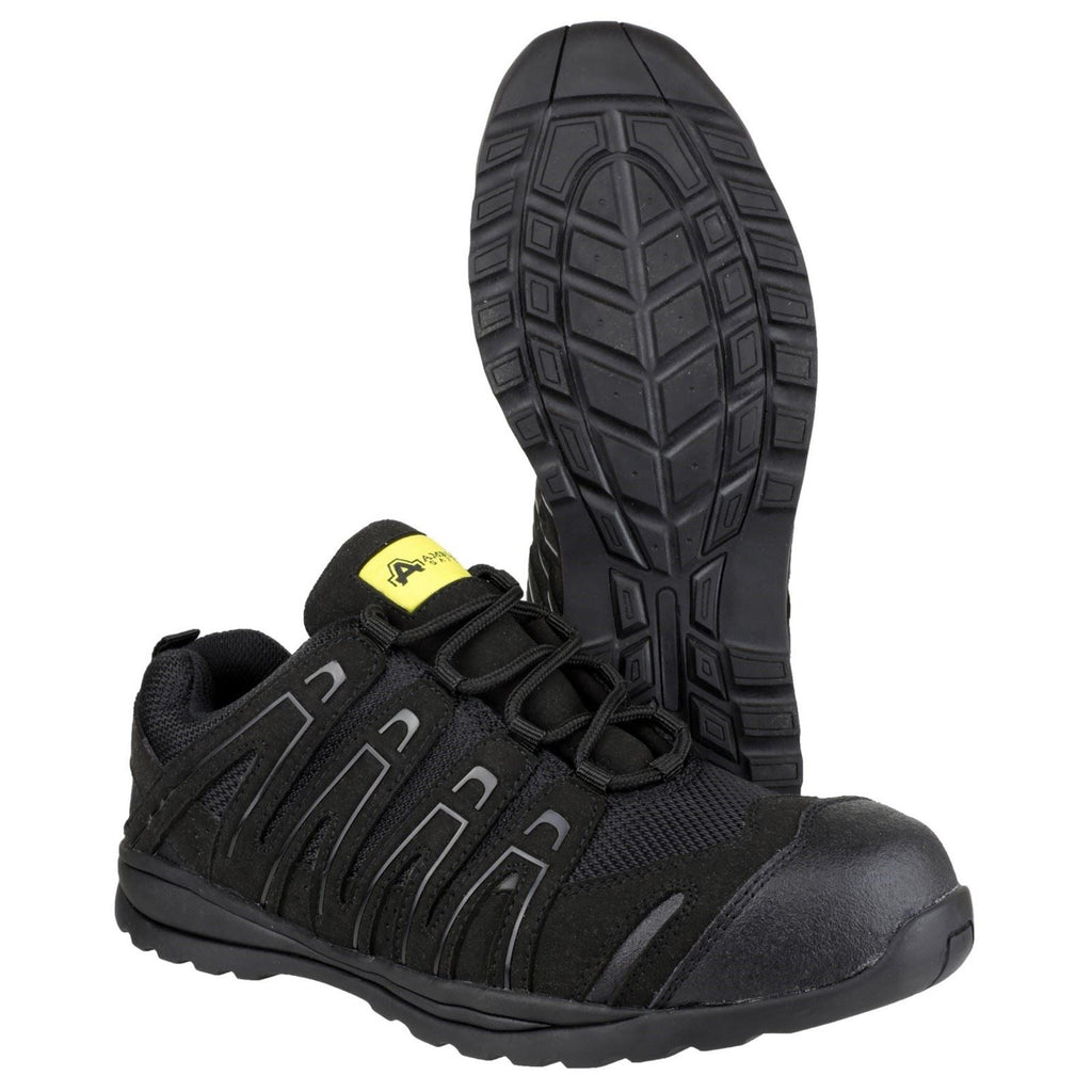 Amblers Women Boots - FS40C Safety Trainers in Black, 2-13