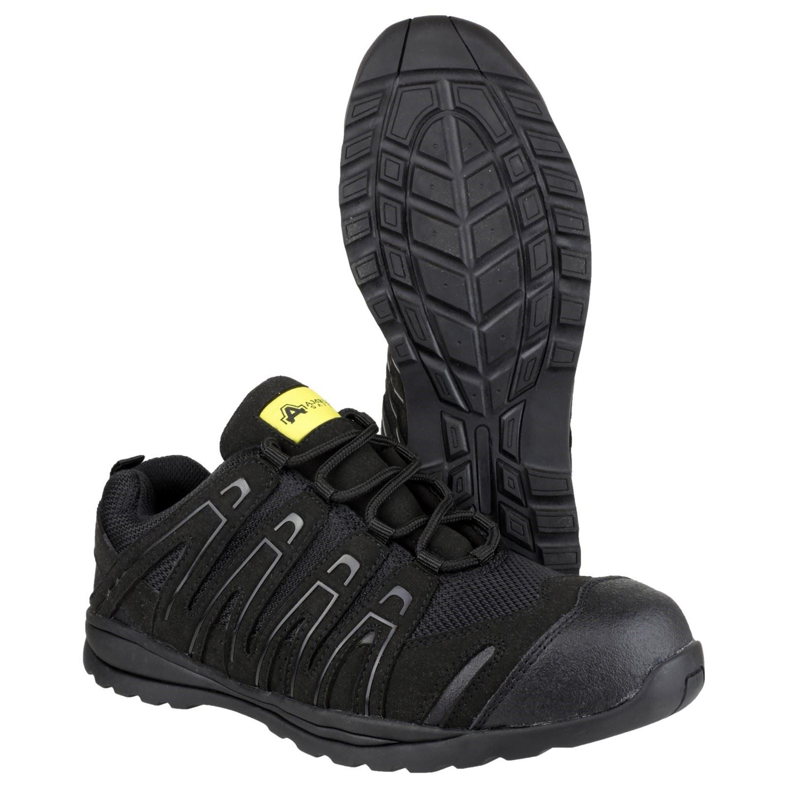 Amblers Women Boots - FS40C Safety Trainers in Black, 2-13