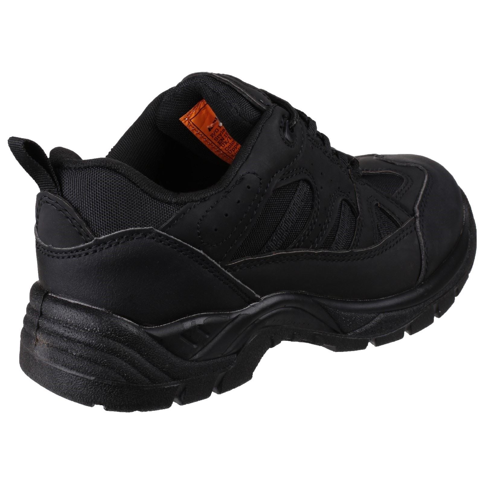 Amblers Men Boots - FS214 Vegan Friendly Safety Shoes in Black, 4-13