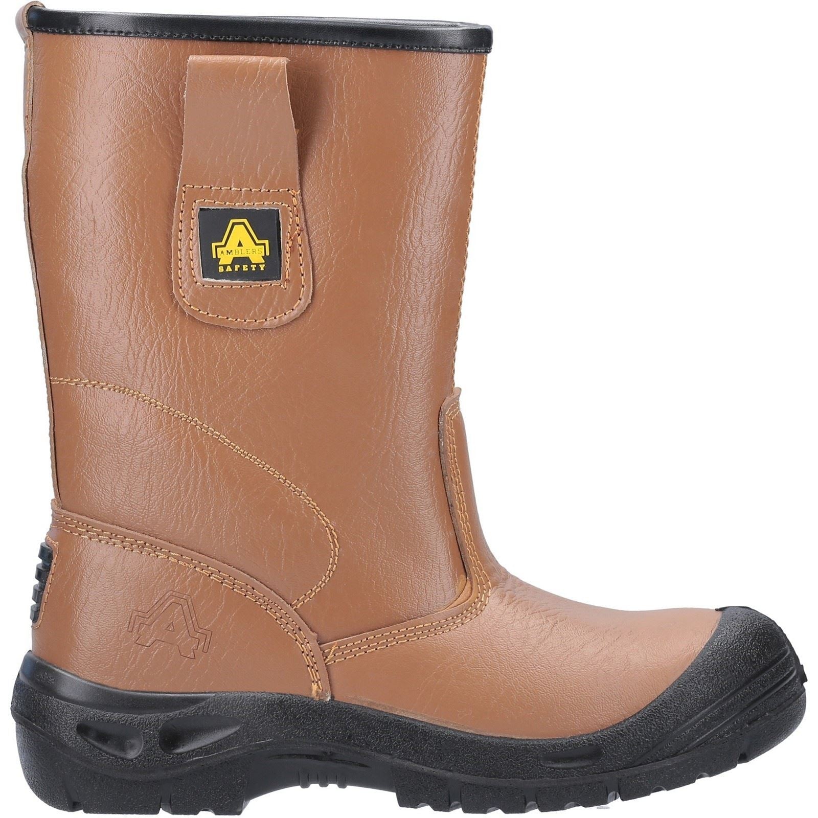 Amblers Men Boots - FS142 Safety Rigger Boot in Tan, 3-15