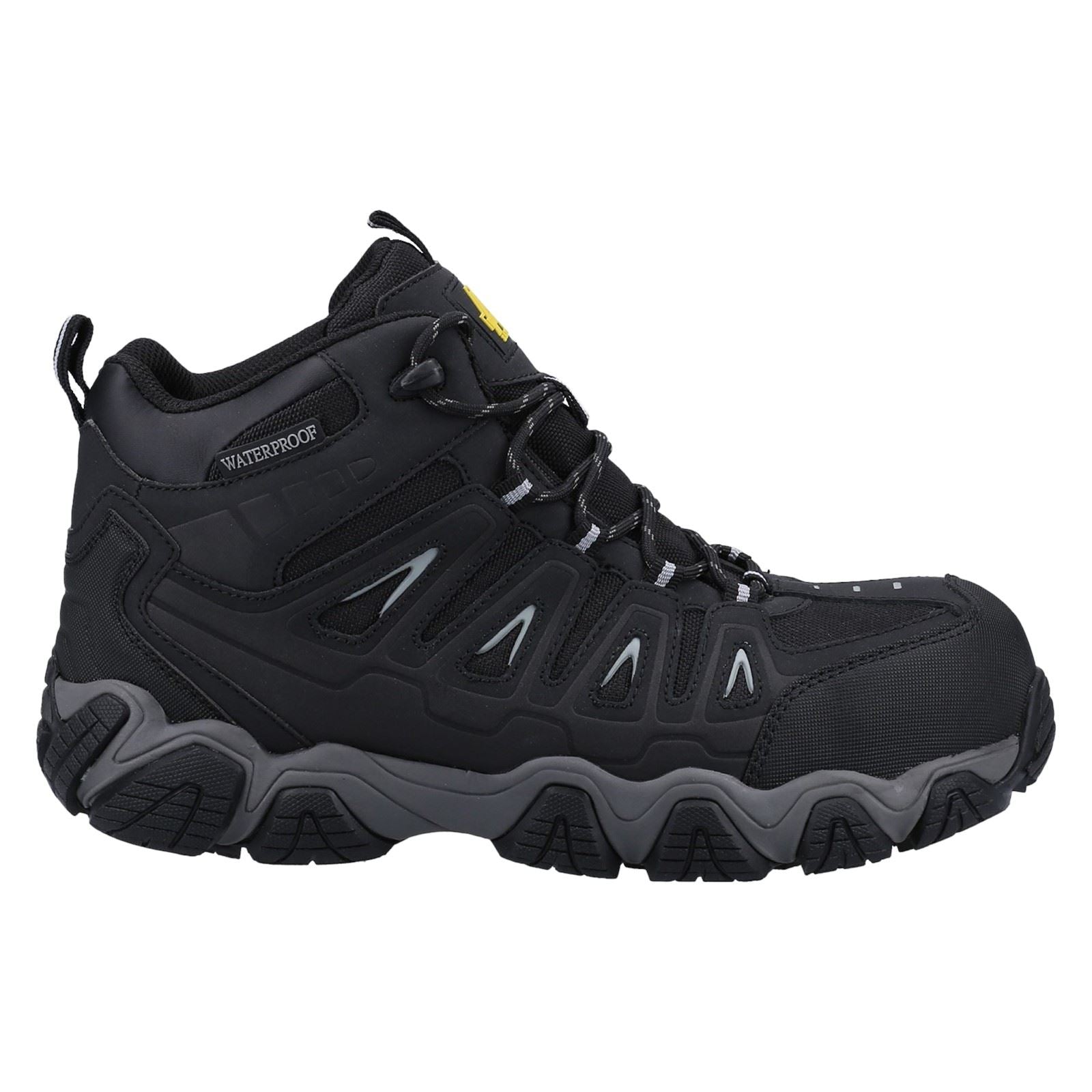 Amblers Men Boots - AS801 Rockingham Safety Hiker in Black, 6-12