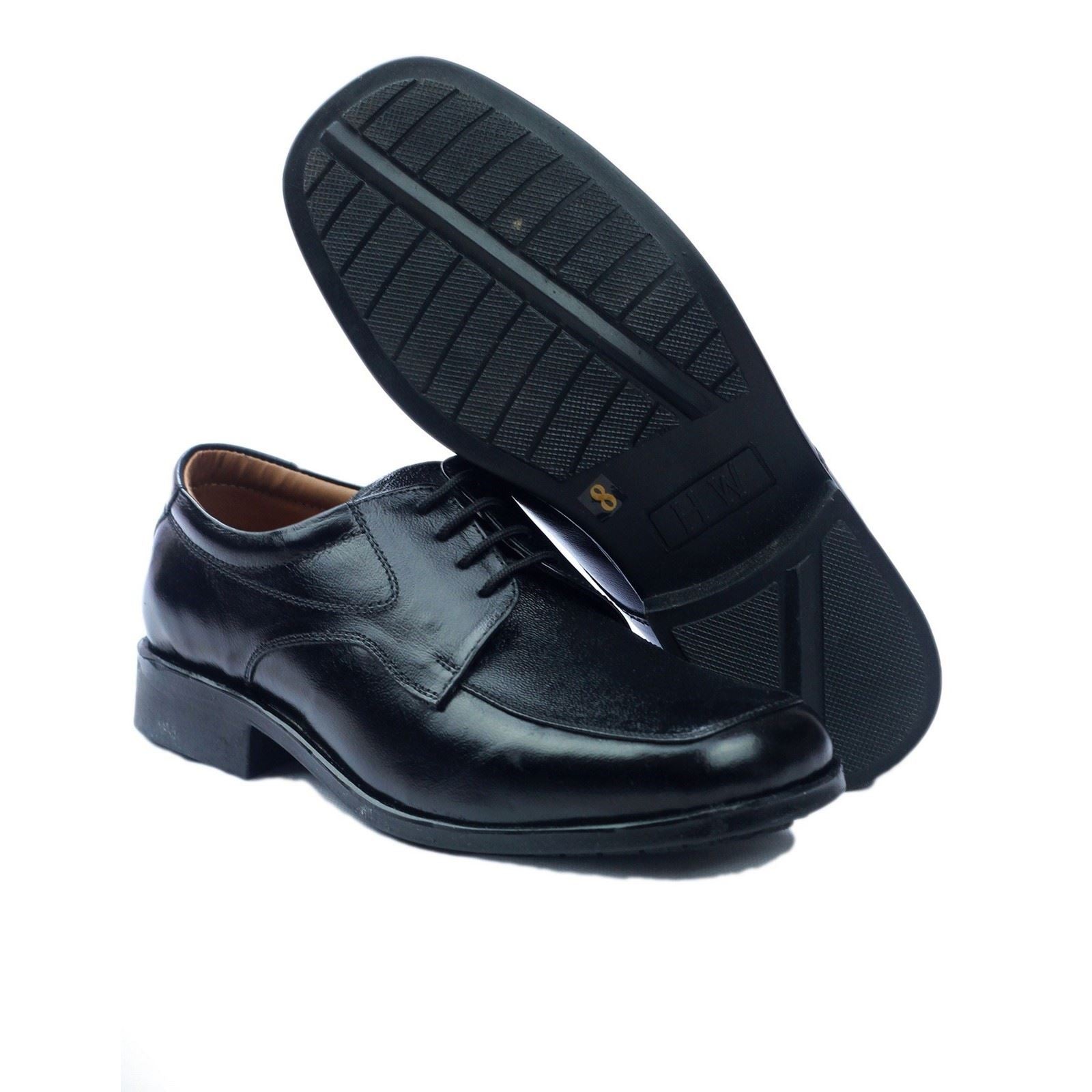 Amblers Mens Classic Shoes - Birmingham Gibson in Black, 6-12