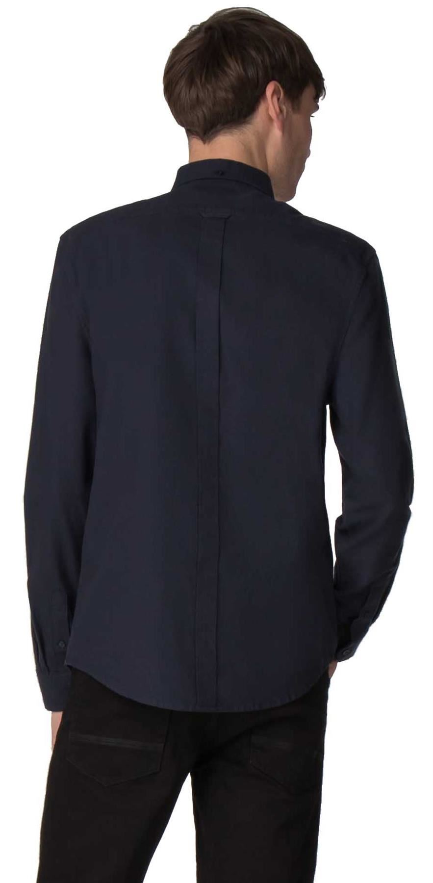 Ben Sherman Men's Big Size Long Sleeve Classic Oxford Cotton Shirt XXL-5XL