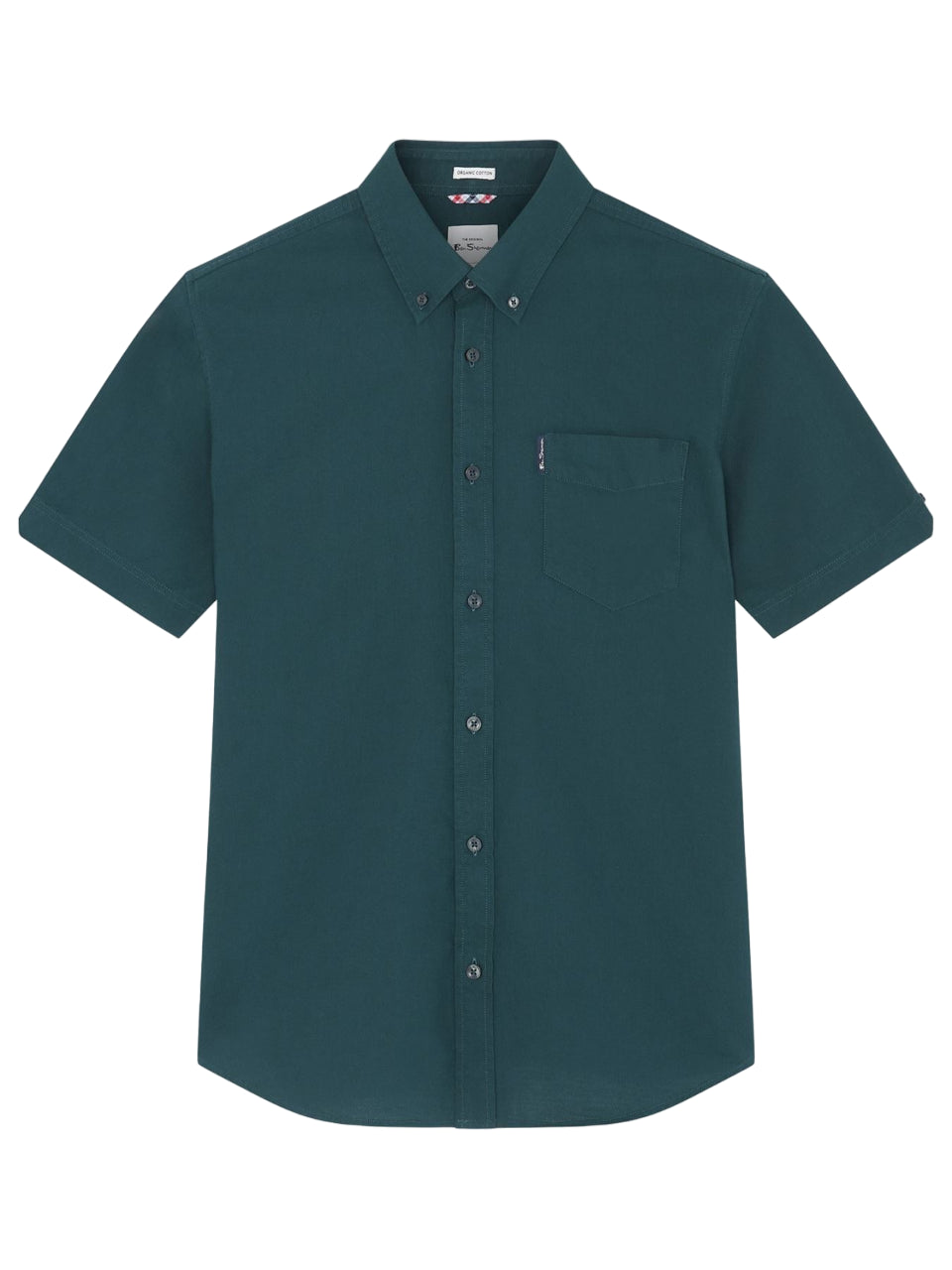 Ben Sherman Big Size Signature Oxford Short Sleeve Shirt For Men in 2 Colours, 2XL-5XL