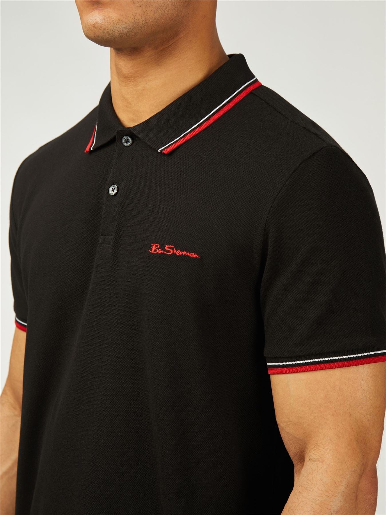 Ben Sherman Signature Pique Polo Shirt For Men in 5 Colours, 2XL-5XL
