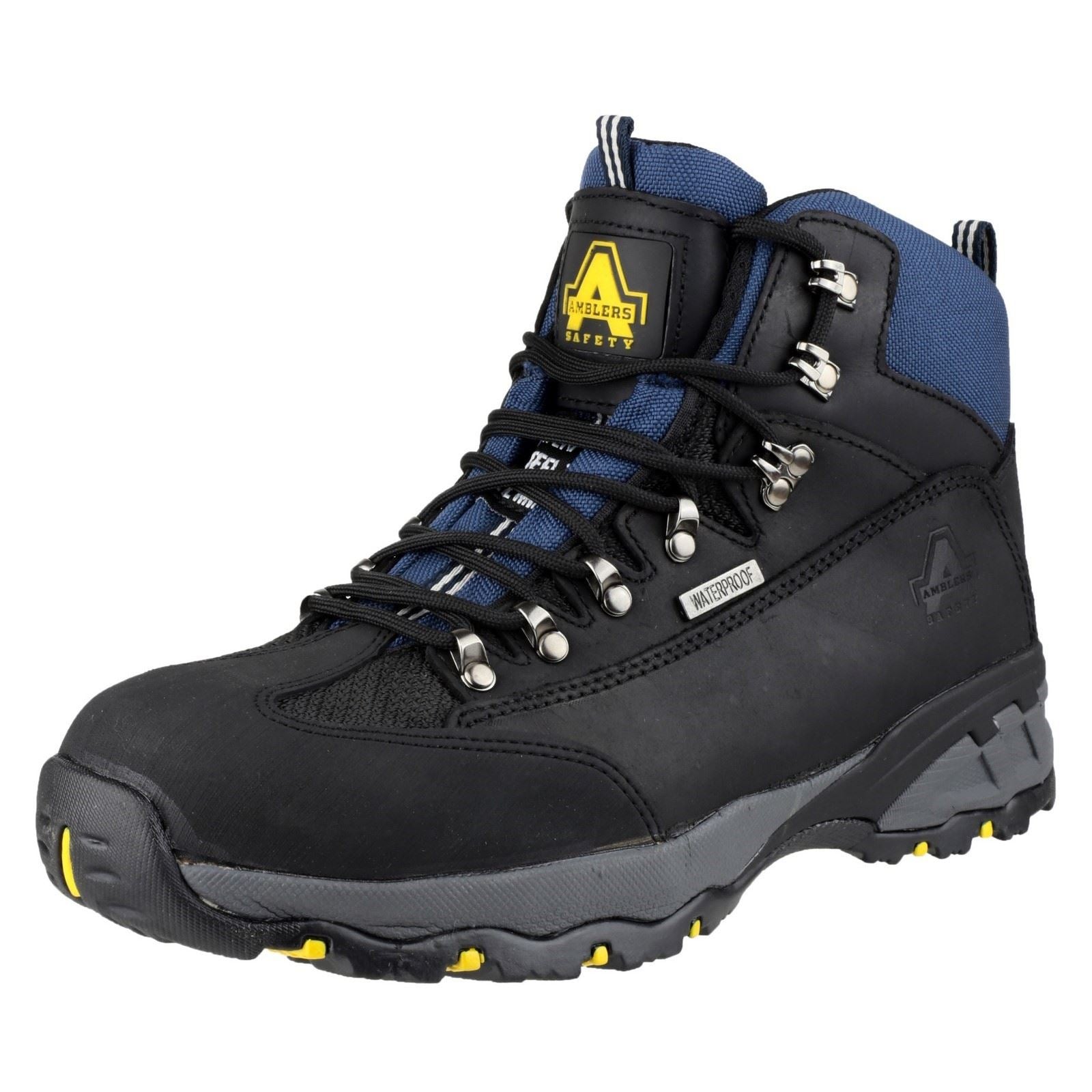 Amblers Men Boots - FS161 Safety Boot in Black, 6-12