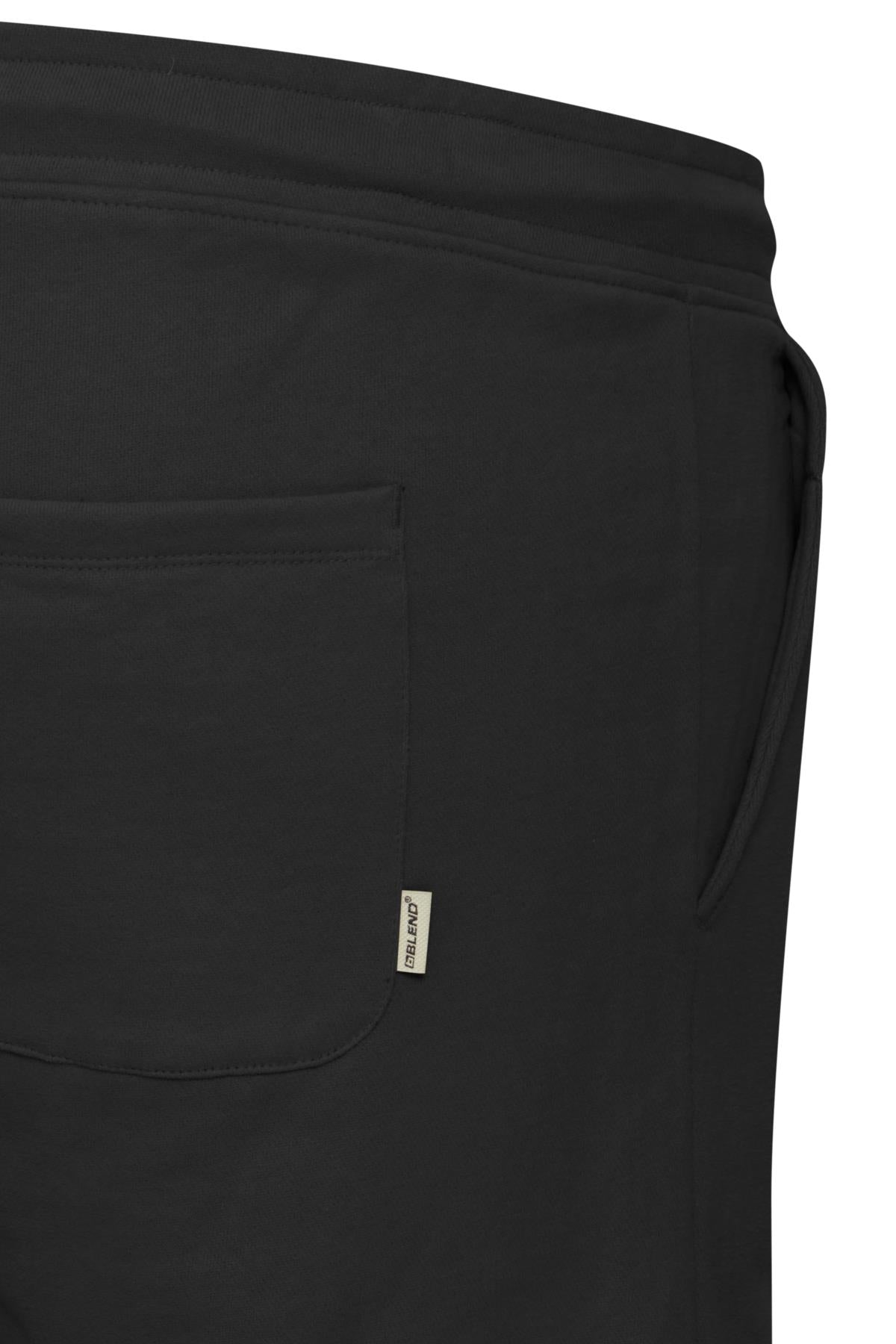 Blend Men's Big Size Fleece Shorts (20717085 ) Black, Navy, 2XL-6XL