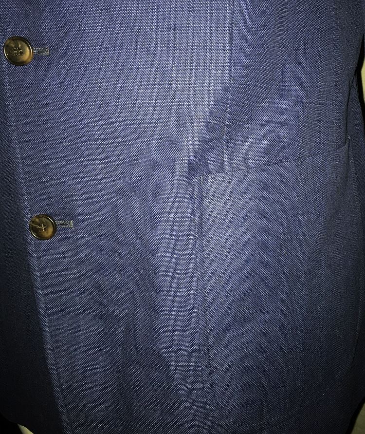 AD Hope Men's Extra Tall Smart Casual Blazer Jacket in Cobalt Blue in Size 42XL to 52XL