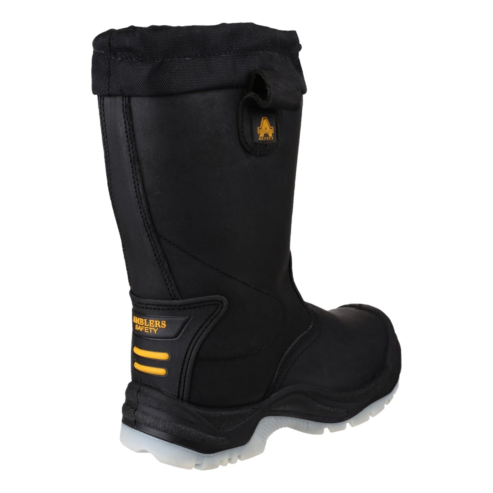Amblers Men Boots - FS209 Safety Rigger Boot in Black, 4-14