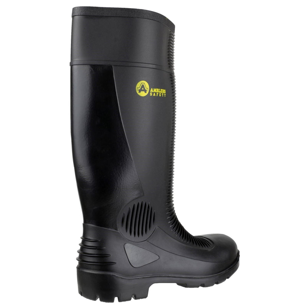Amblers Men Boots - FS100 Admin Safety Wellington in Black, 4-14