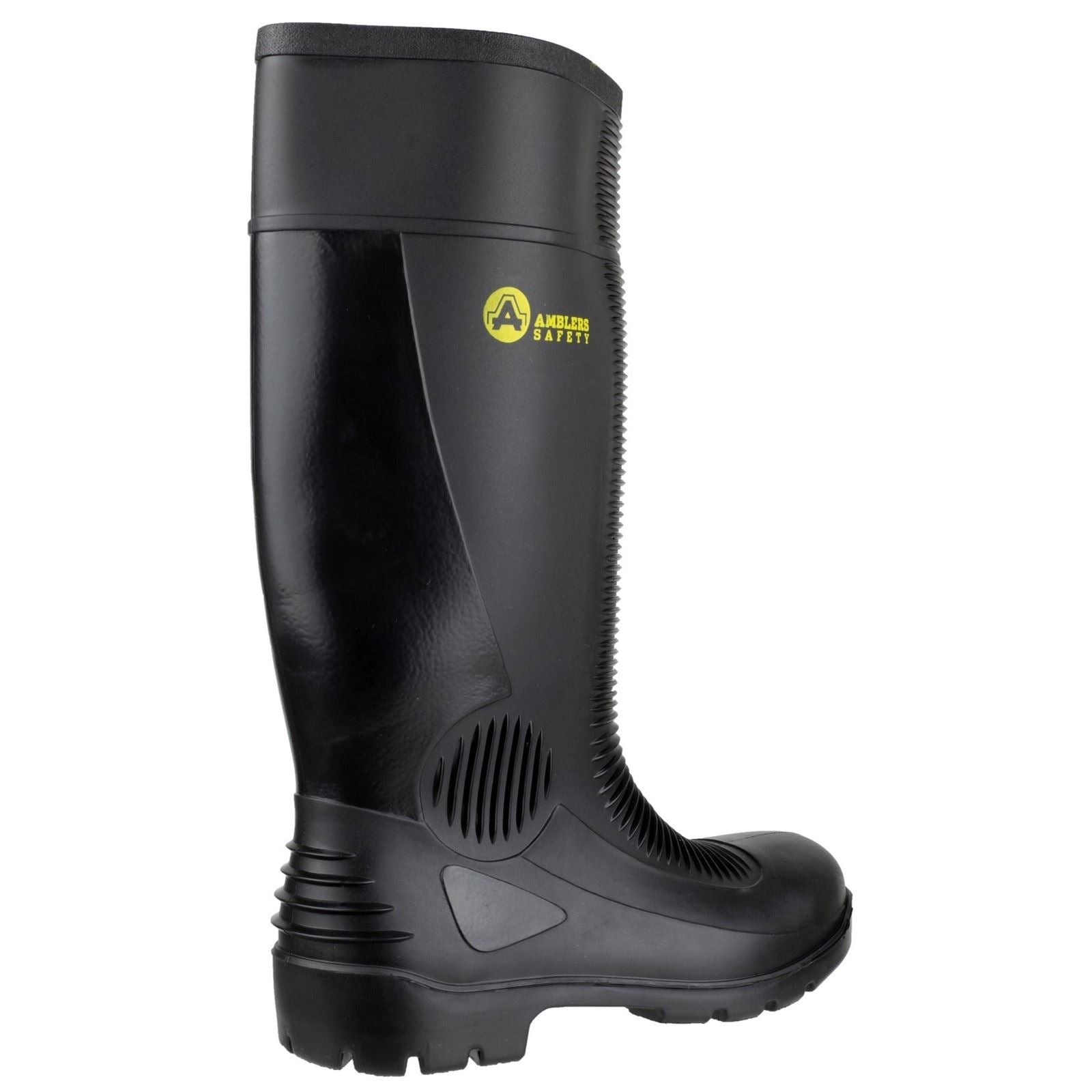 Amblers Men Boots - FS100 Admin Safety Wellington in Black, 4-14