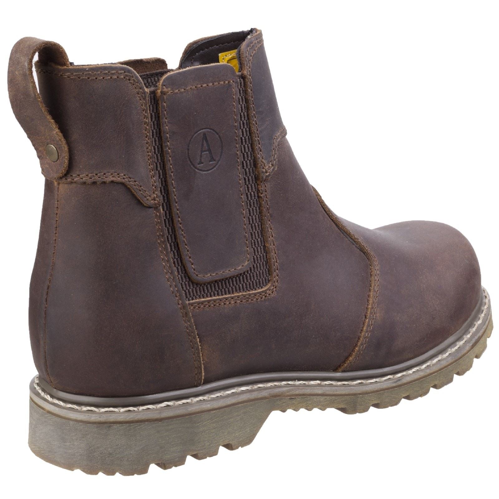 Amblers Mens Boots - Abingdon Dealer Boot in Brown, 4-12